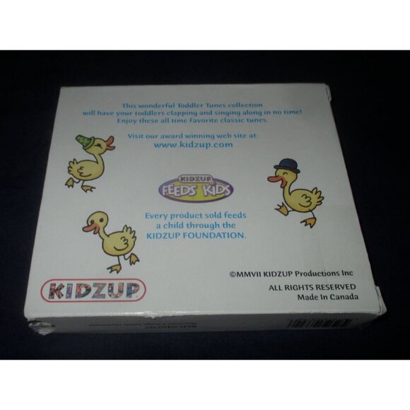 Toddler Tunes Volume 1 & 2 (CD, 2001, 2 Discs, Kidzup Productions) - Picture 2 of 6